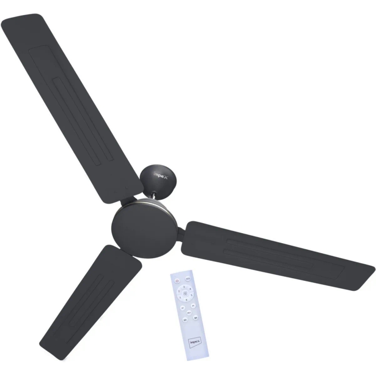 Impex Ceiling Fan BLDC Hi-save 31 Smoke Brown 1200mm