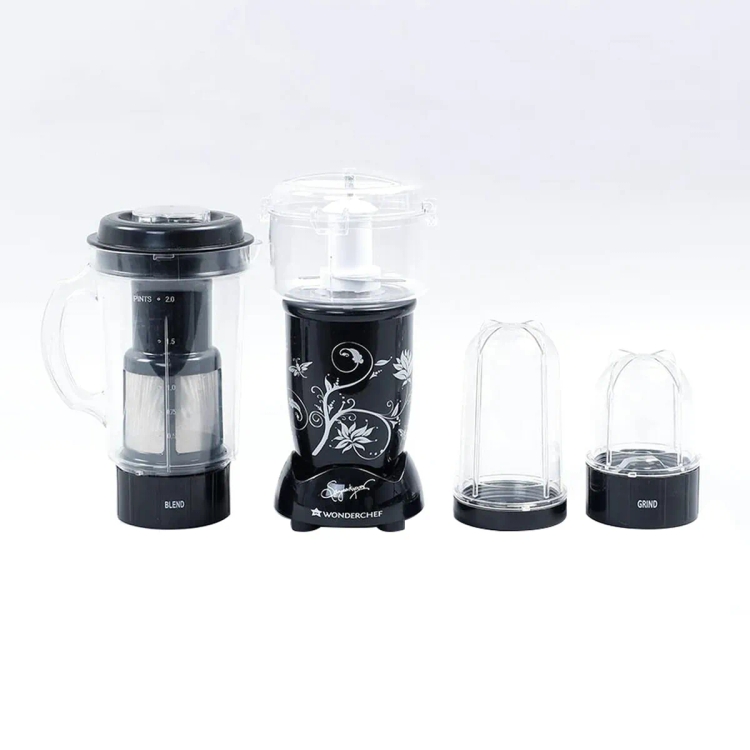 Wonderchef Nutriblend Mixer Complete Kitchen Machine 400W Black