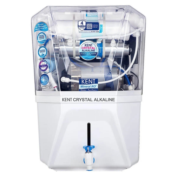 Kent Water Purifier Crystal Alkaline RO+UV+UF+TDS