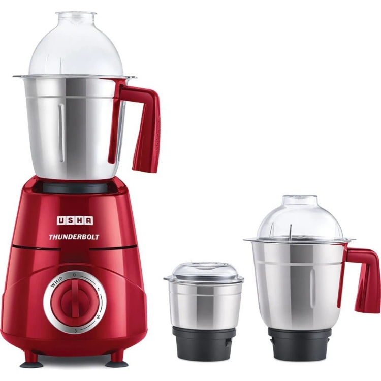 Usha Thunderbolt TH800MX3 Mixer Grinder 800 W Red