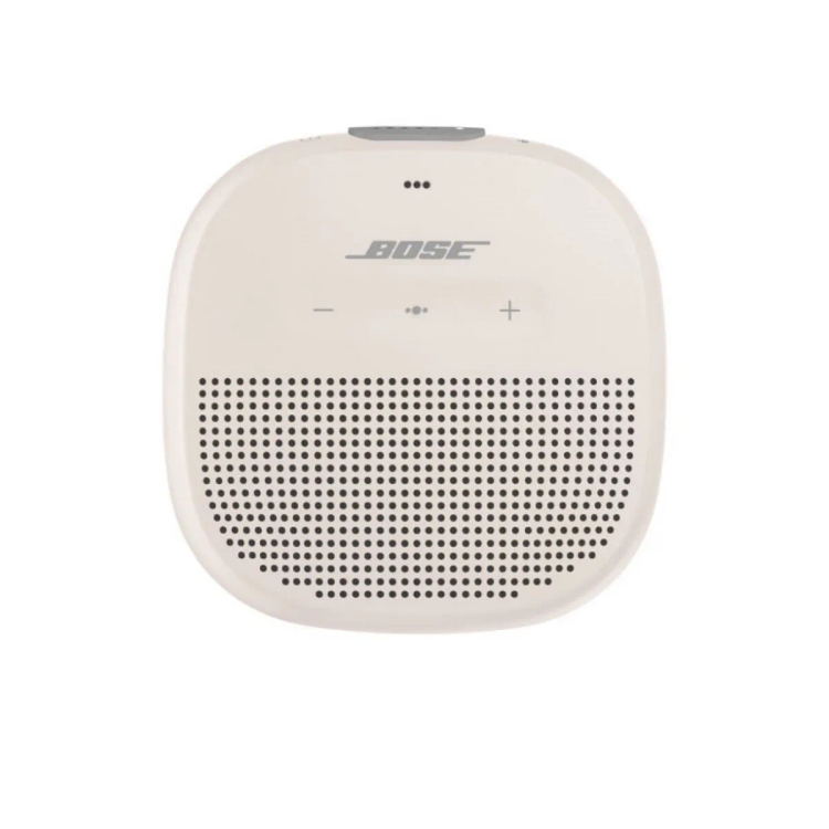 Bose SoundLink Micro 5W Portable Bluetooth Speaker,Mono Speaker (White Smoke)