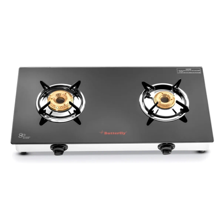 Butterfly Radiant 2B Jumbo Glass Top Gas Stove