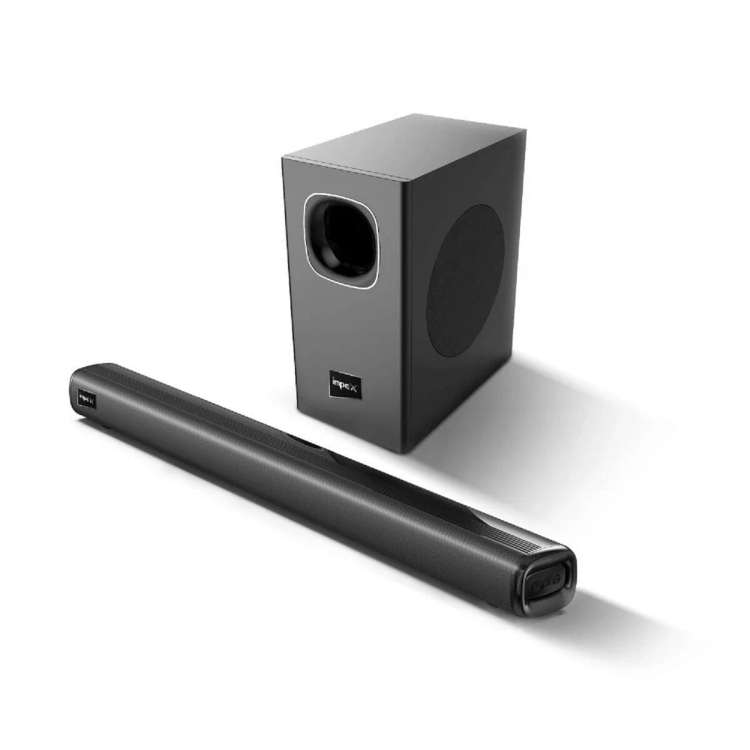 Impex BeatBeam SB8500 2.1 Bluetooth Soundbar With 3D Audio EQ Effect  160W (Black)