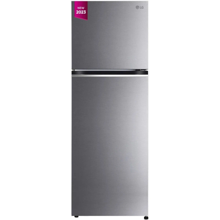 LG Frost Free Double Door Refrigerator GL-N342SDSY 322L Dazzle Steel