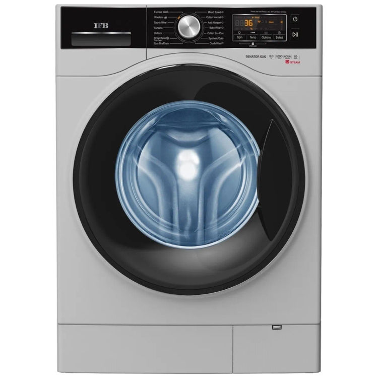 IFB 8 kg 5 Star Fully Automatic Front Load Washing Machine Senator SXS 
