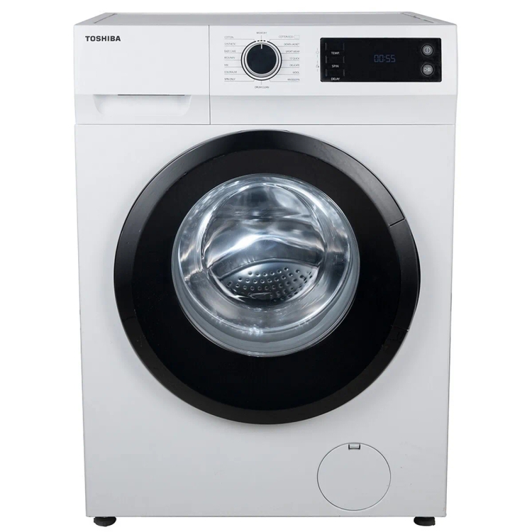 Toshiba 8 kg 5 Star Fully Automatic Front Load Washing Machine TW-BJ90S2-IND(WK) White