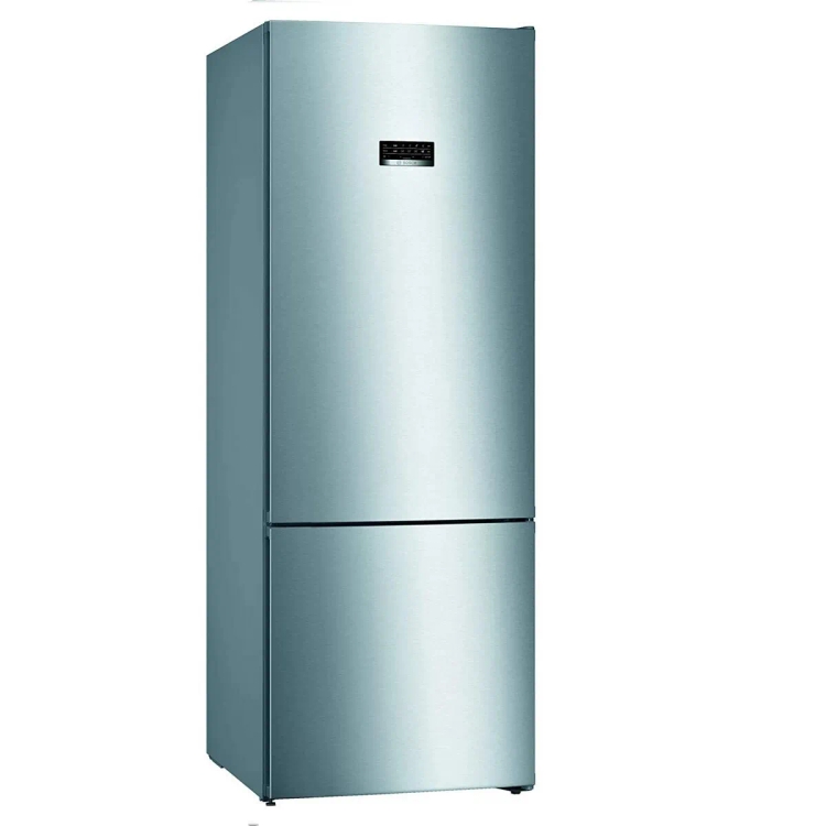 Bosch Series 4 559 Litres 2 Star Frost Free Double Door Bottom Mount Refrigerator with Temperature Display (KGN56XI40I, Inox)
