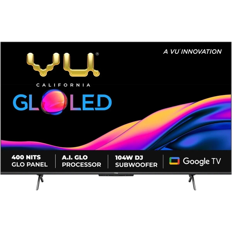 VU 4K Ultra HD Smart Google LED TV 55GloLED 139 cm (55 inch)