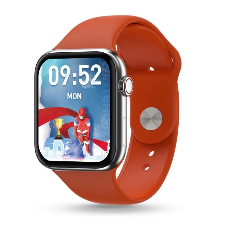 Pebble Frost 1.87" HD Display Smart Watch,Winter Fire