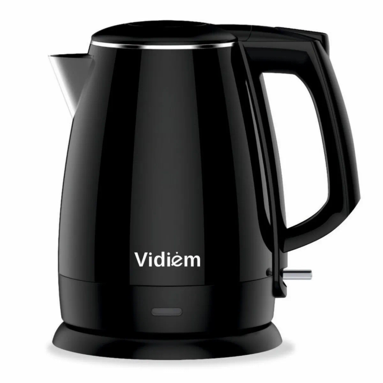 Vidiem Tusker 1500 watts Electric Kettle 1.5Ltr Black