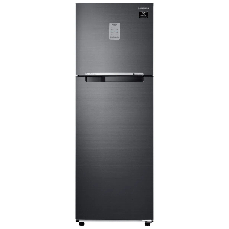 Samsung Convertible Freezer Double Door Refrigerator RT30C3732BX 256L