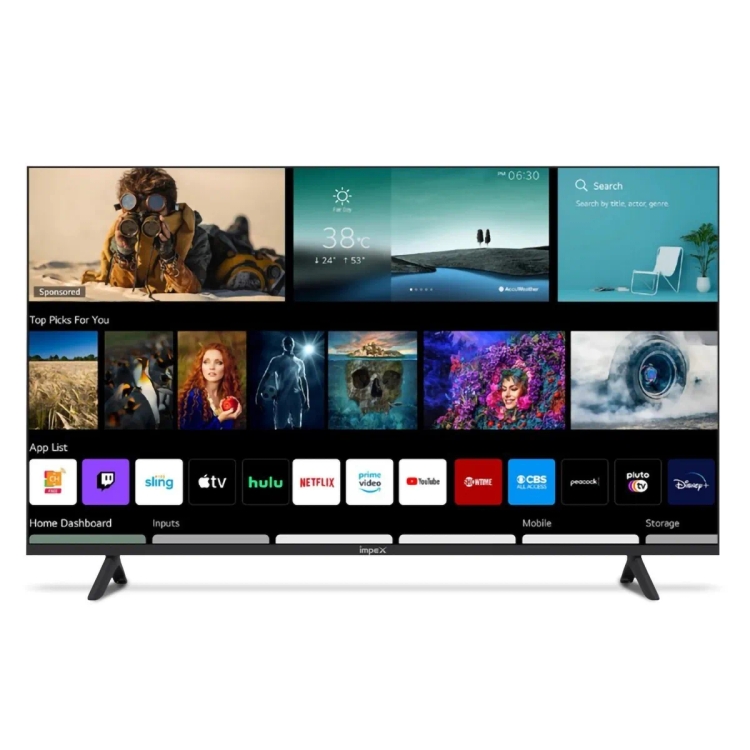 Impex Ultra HD LED TV Fiesta 43UFW2AC11 108 cm (43 inch)