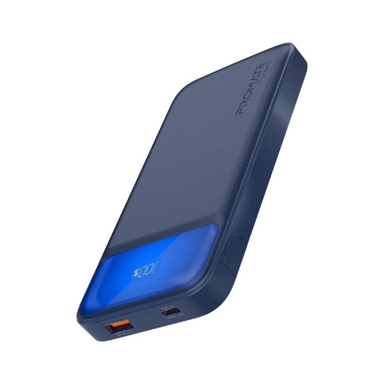 Promate Power Bank QCPD Torq 10000mAh Blue