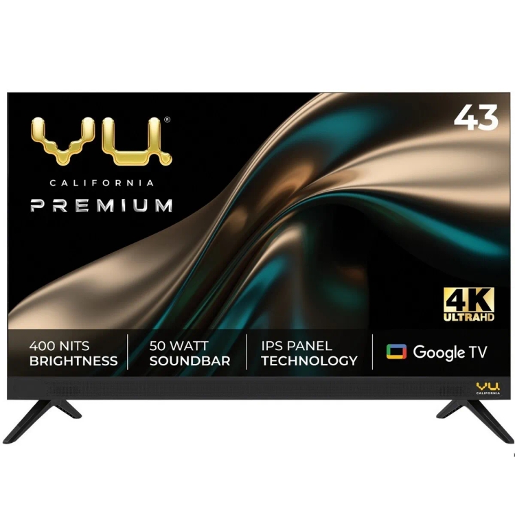 VU 4K Ultra HD Smart Google TV 43CA 108 cm (43 inch)