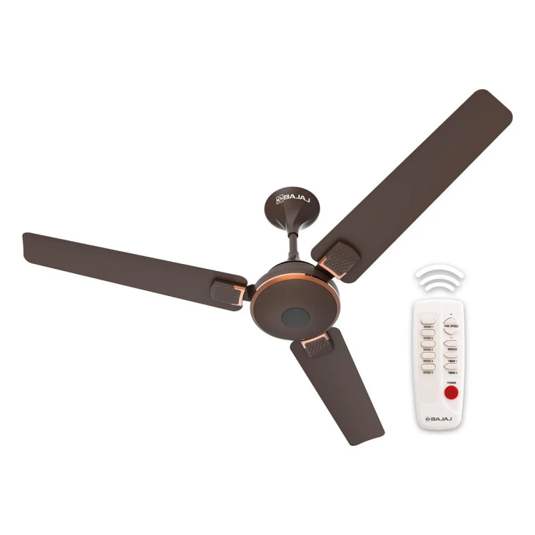 Bajaj Ceiling Fan Energon BLDC Walnut Copper