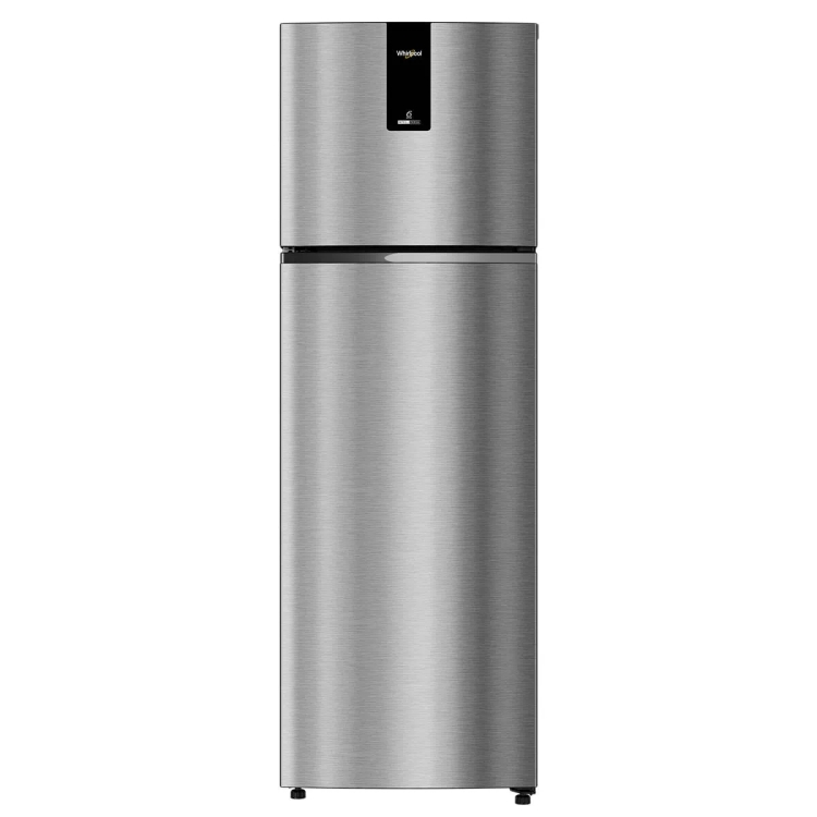 Whirlpool Intellifresh Frost Free Double Door Refrigerator Cnv305 259L Illusia Steel 