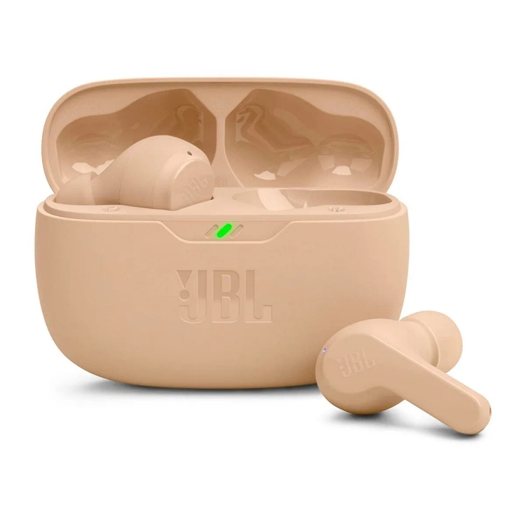  JBL Wave Beam in-Ear Wireless Earbuds (Beige)