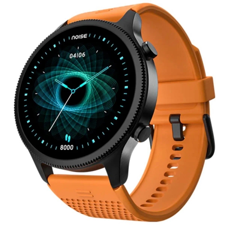 Noise Fit Halo 1.43" AMOLED Display Smart Watch,Fiery Orange