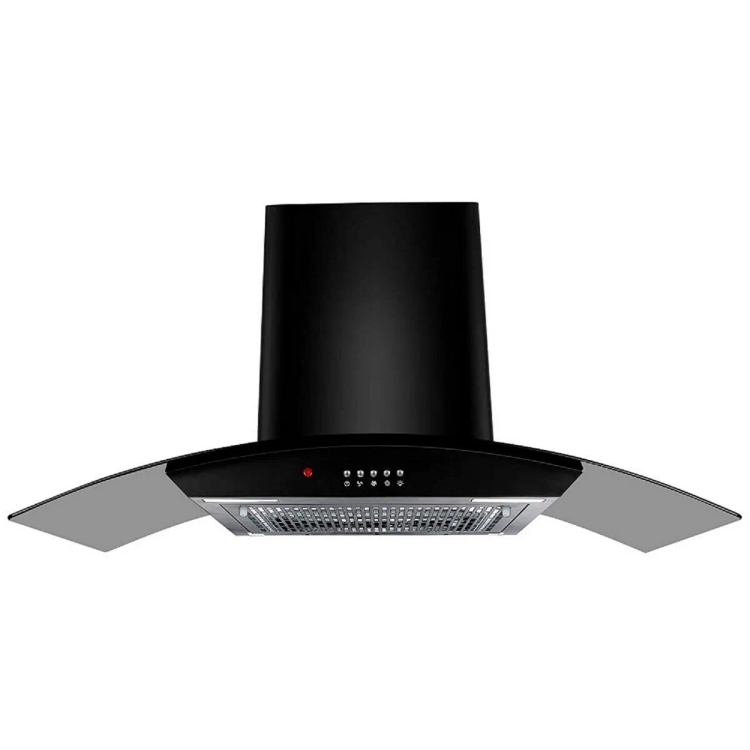 Faber Hood Ace Pro HC PB BK 90 Auto Clean Wall Mounted Chimney  (Black 1100 CMH)