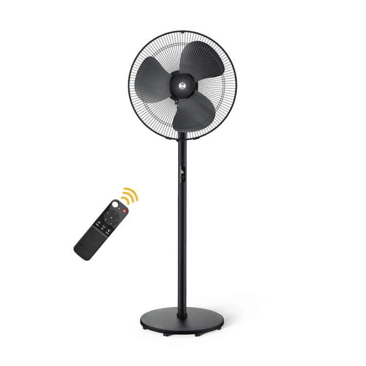 Atomberg Renesa BLDC Motor 400mm 3 Blade Pedestal Fan Black