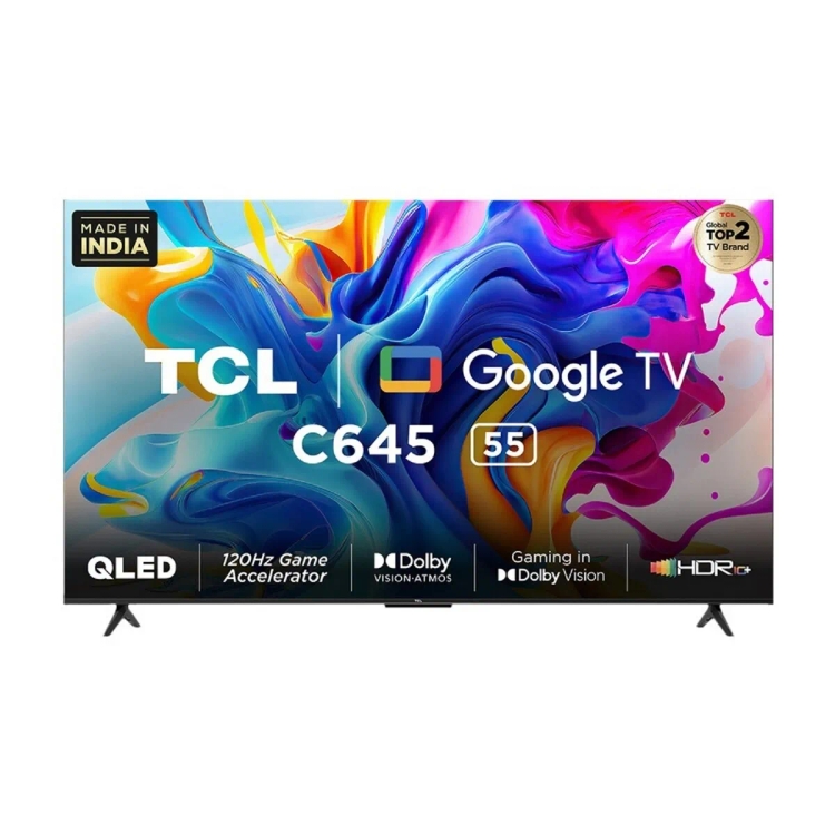 TCL Ultra HD QLED Smart GoogleTV 55C645 139 cm (55 inch)
