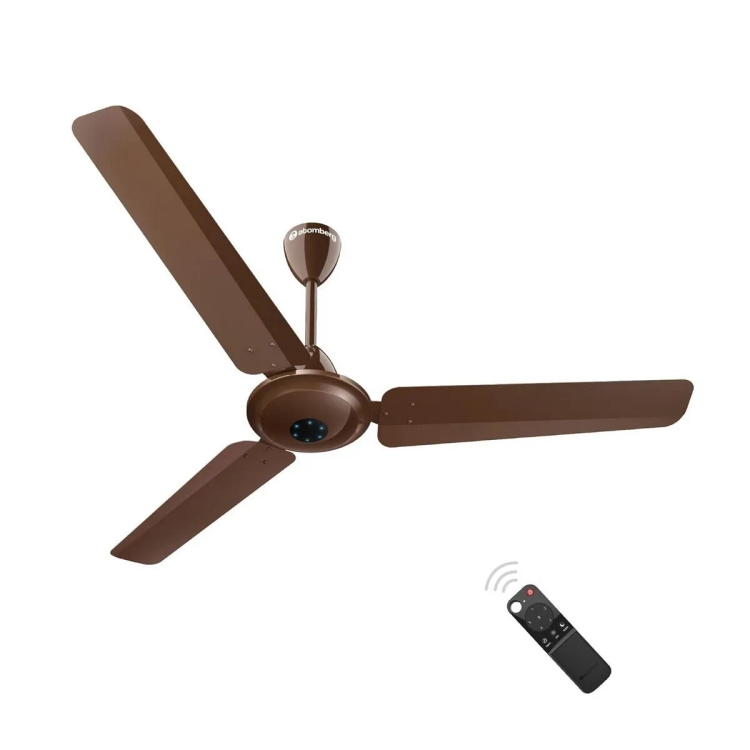 Atomberg Energy Efficient Ceiling Fan with BLDC Motor and Remote Ikano Umber Brown