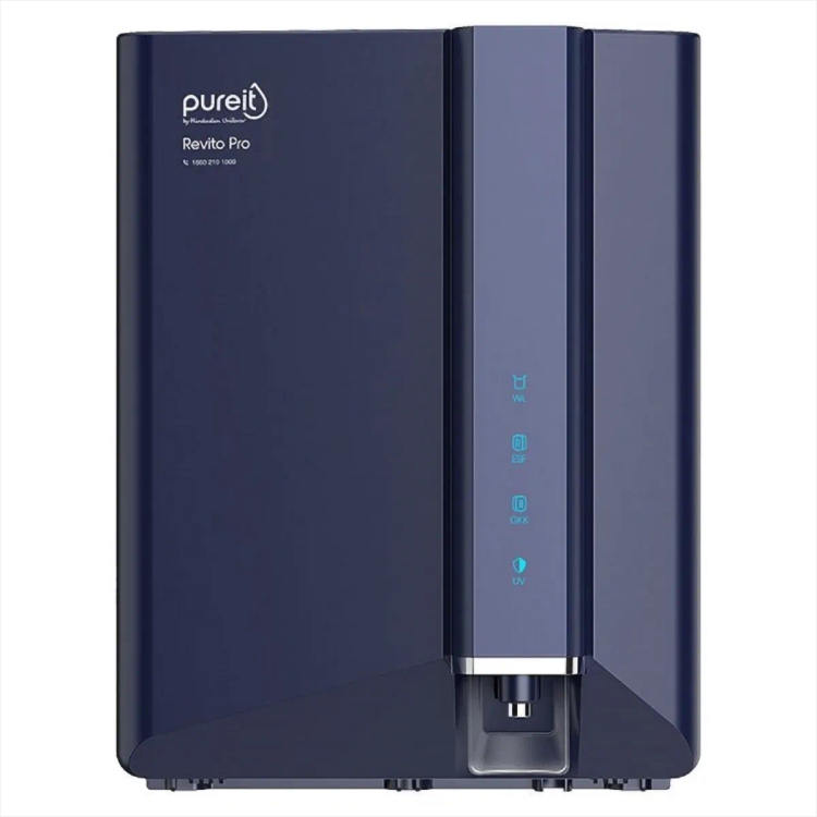Pureit Revito Pro 8L RO + MF + UV Water Purifier with Micro Filter Blue