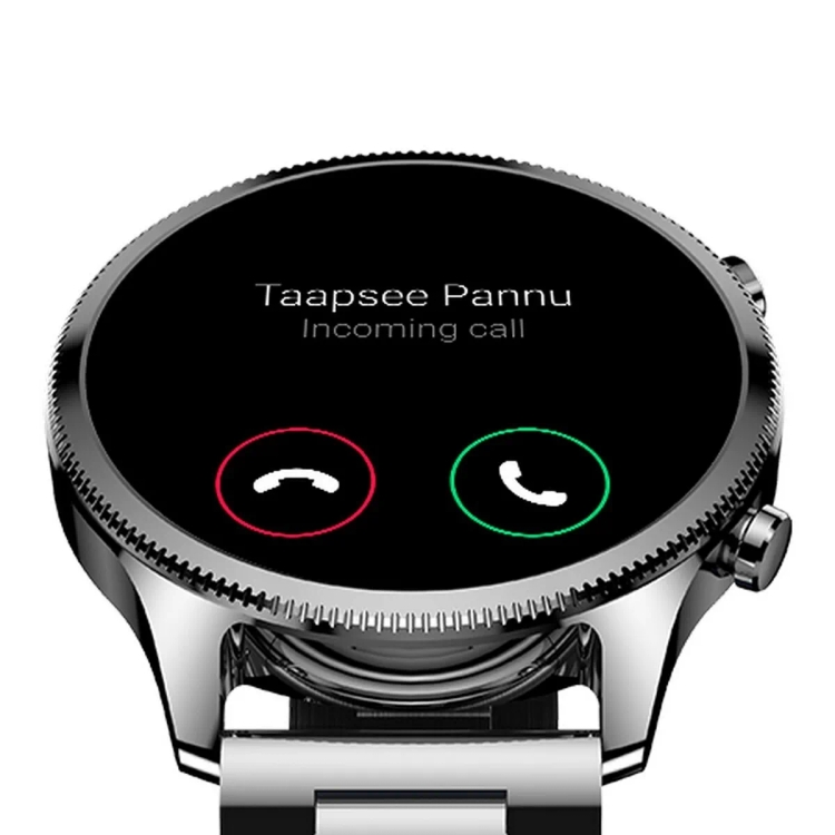 Noise Halo Plus Metal 1.46" Super AMOLED Display Smart Watch, Silver