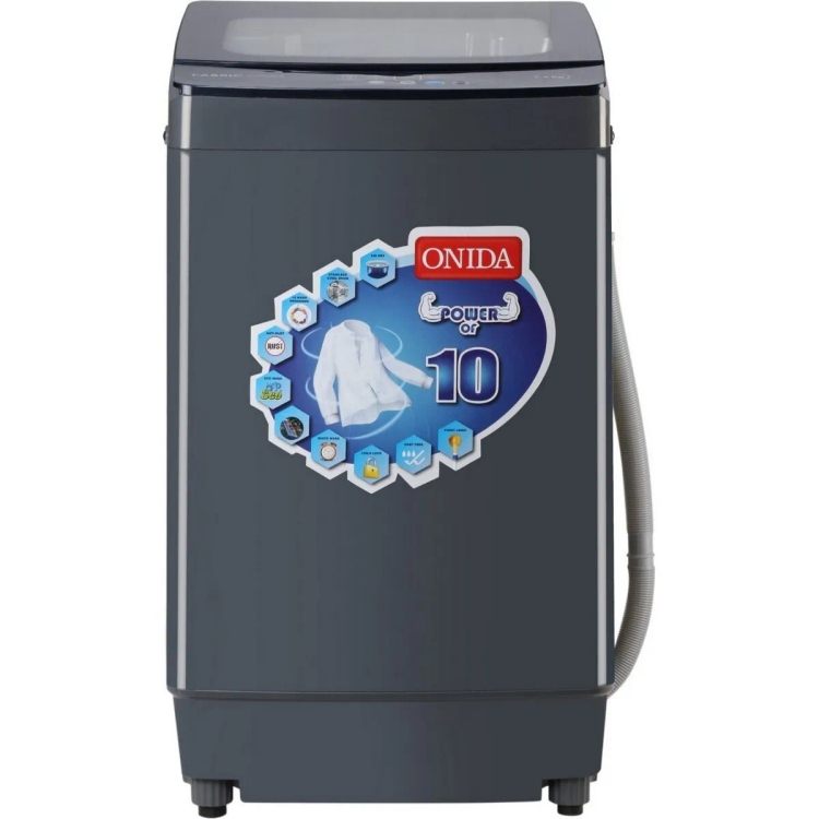 Onida 7.5 kg Fully Automatic Top Load Washing Machine T75CGN1 Grey