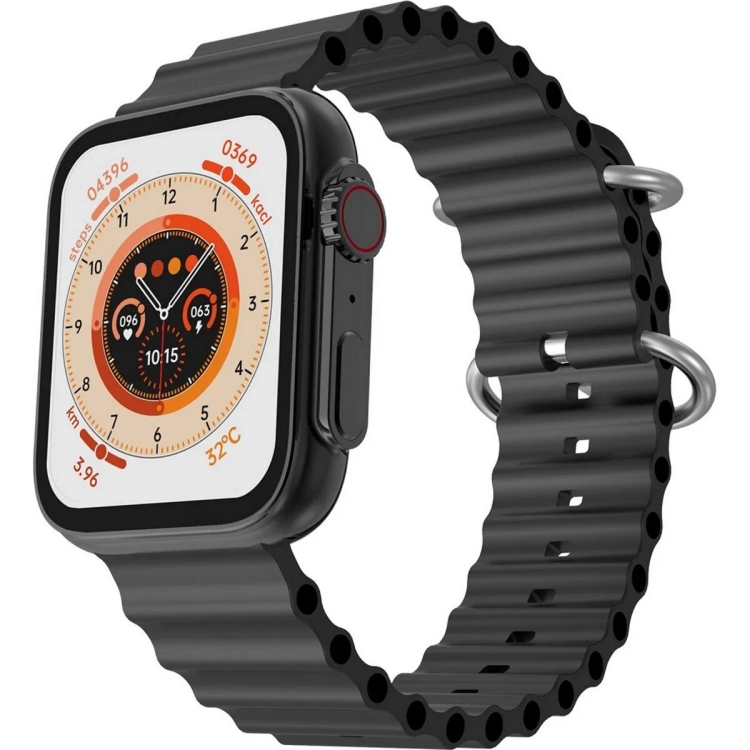 Fire Boltt Supernova 1.78" AMOLED Display Smart Watch,Black