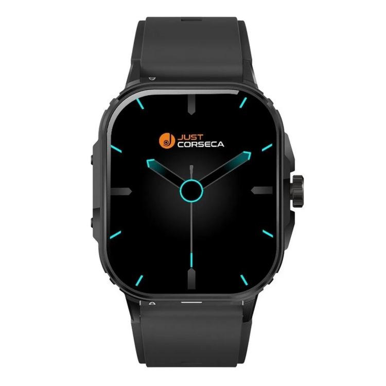Just Corseca Serenity 2.1" LCD Display Smart Watch,Black