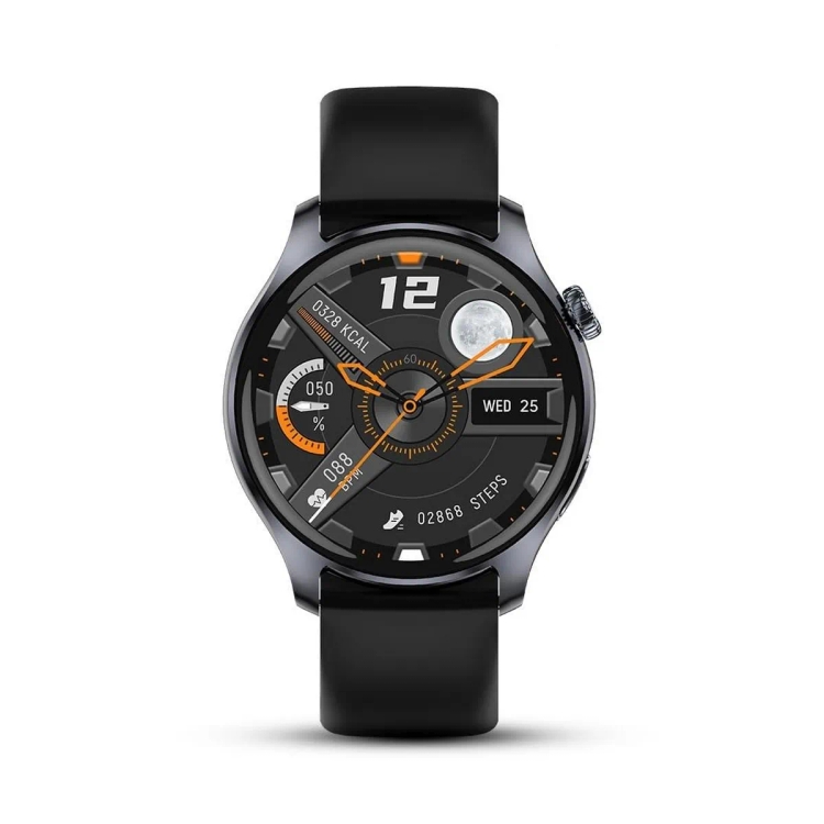 Just Corseca Sskyline Pro ‎1.43 Inches AMOLED Display Smartwatch,Black 