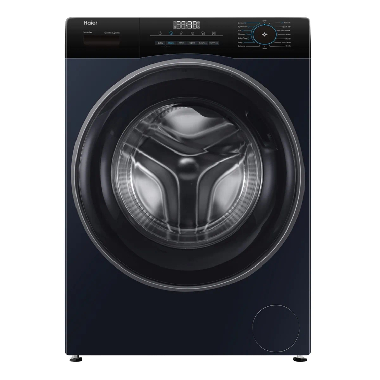 Haier 7 Kg Fully Automatic Front Load Washing Machine HW70-IM12929BK Black