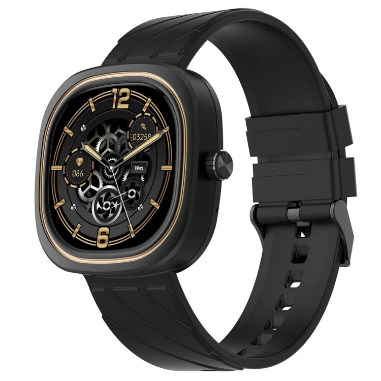 Fire Boltt Collide 1.32" Retina Level Display Smart Watch,Matte Black