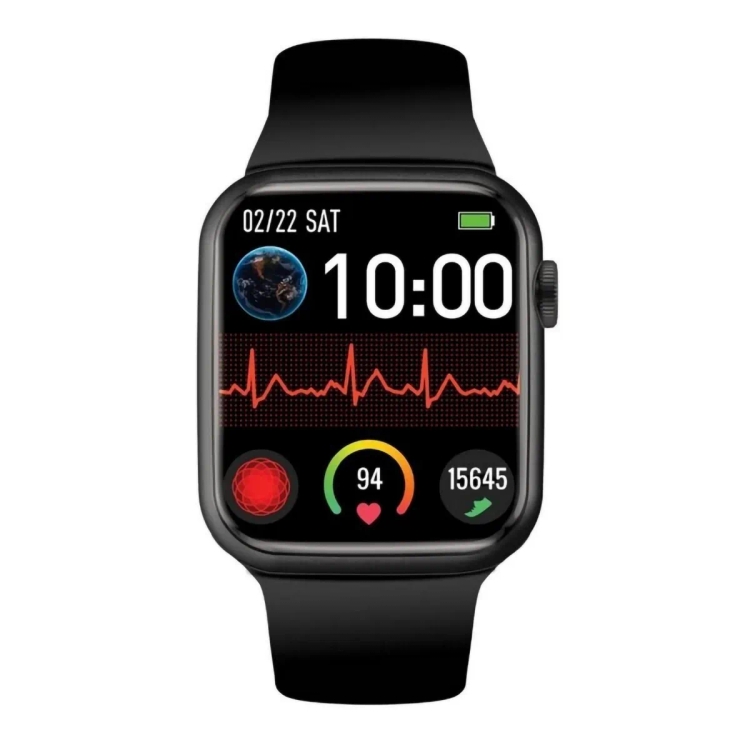 Promate XWatch-B19 1.9” Display Smart Watch, Black