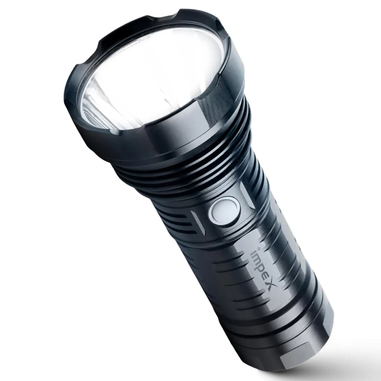 Impex Rechargeable Torch Flashlight Ultra X20 with 6600 MAh Battery 