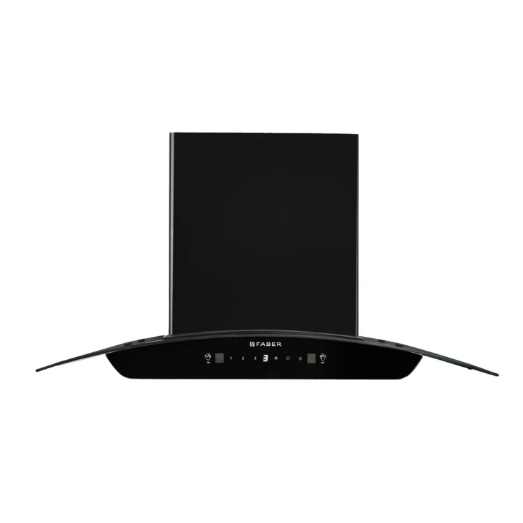 Faber 75 cm 1200 m³/hr Auto-Clean curved glass Kitchen Chimney 