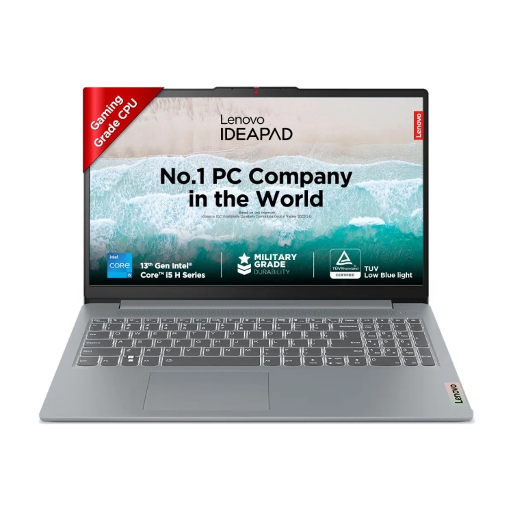 Lenovo IdeaPad Slim 3 Intel i5-13420H (16 GB/512 GB SSD/Windows 11 Home) 83EM0023IN Thin & Light Laptop (15.6 inch, Arctic Grey,1.62 kg)