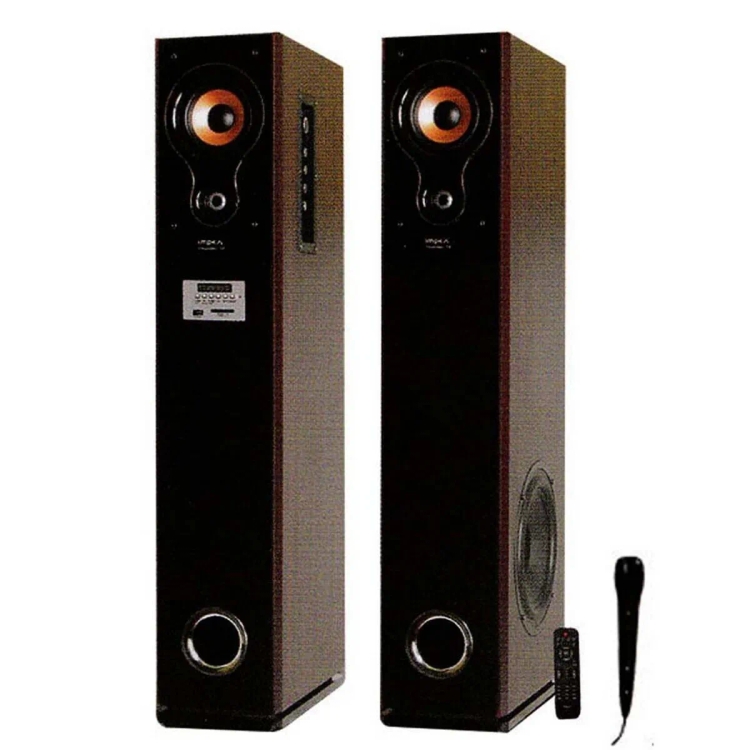 Impex Thunder T2 80 W 2.0 Bluetooth Tower Speaker With Fully Functional Remote Control (Black)