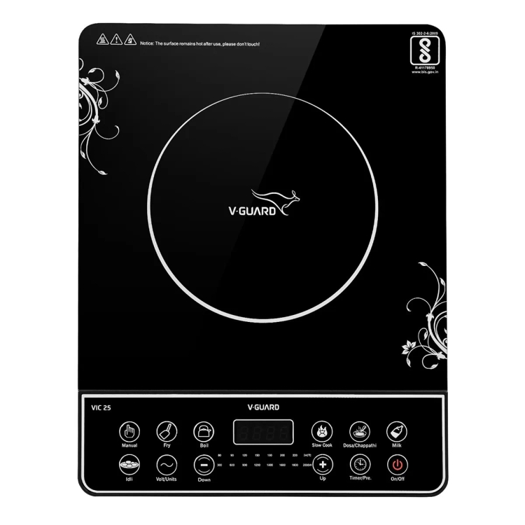 V-Guard VIC 25 Induction Cooktop 2000W