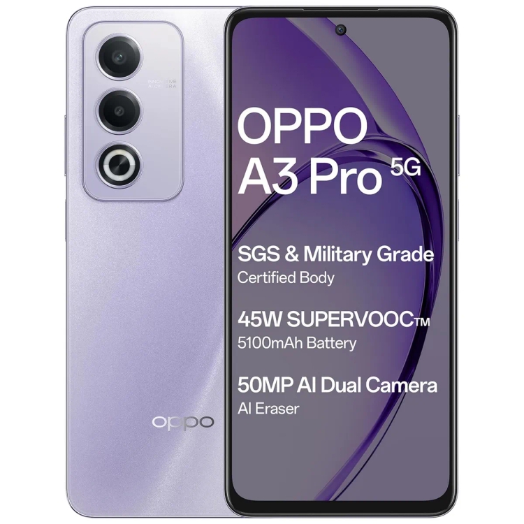 Oppo A3 Pro 5G 256GB 8GB Moonlight Purple