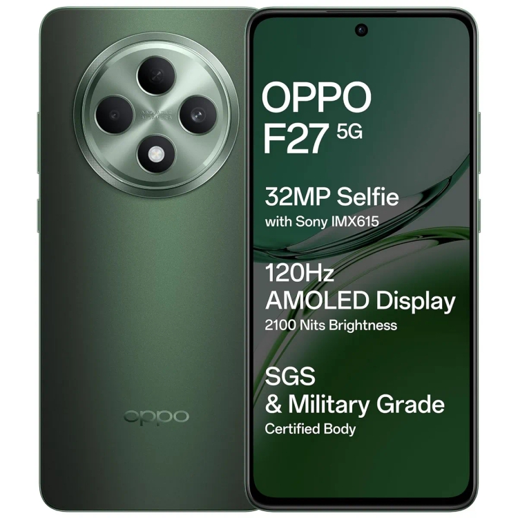 Oppo F27 5G 8GB 256GB Emerald Green