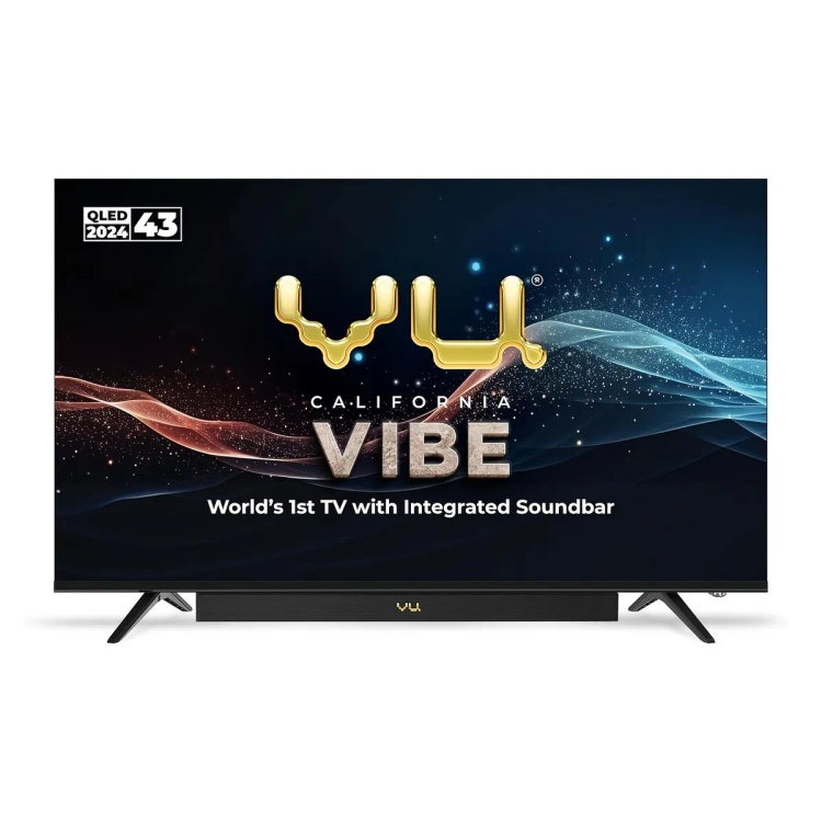 Vu QLED 4K Google TV 43VIBE24 108 cm (43 inches)