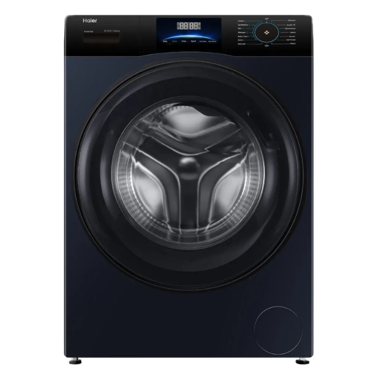 Haier 8 kg Fully Automatic Front Load Washing Machine HW80-IM12929EBKF Black