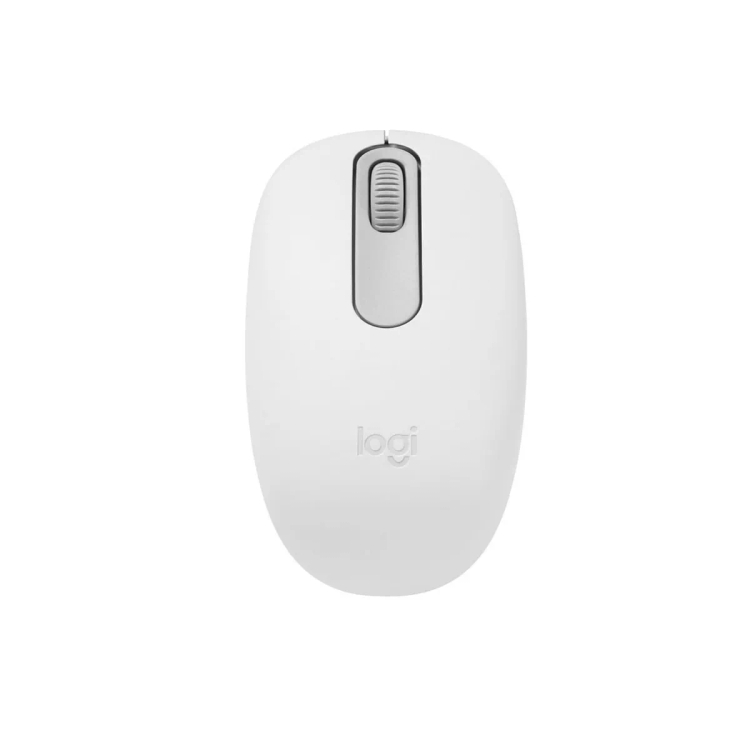 Logitech M196 Wireless Ambidextrous Optical Mouse Off White 