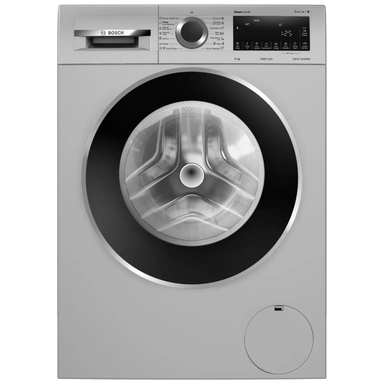 Bosch 8 Kg Fully Automatic Front Load Washing Machine WGA2341SIN Silver