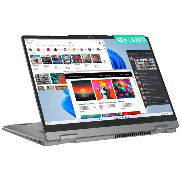 Lenovo IdeaPad 5 Intel Core i5 13420H (16GB/ 512GB SSD/ Win11 Home/MS-Office) 83KX0058IN Thin & Light Laptop (14 Inch ,Luna Grey,1.60 kg)