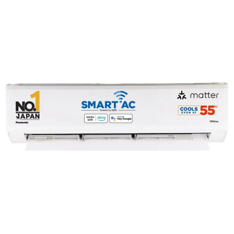 Panasonic 7 in 1 Convertible Inverter Split Smart Air Conditioner EU18BKY5XFM 1.5 Ton 5 Star