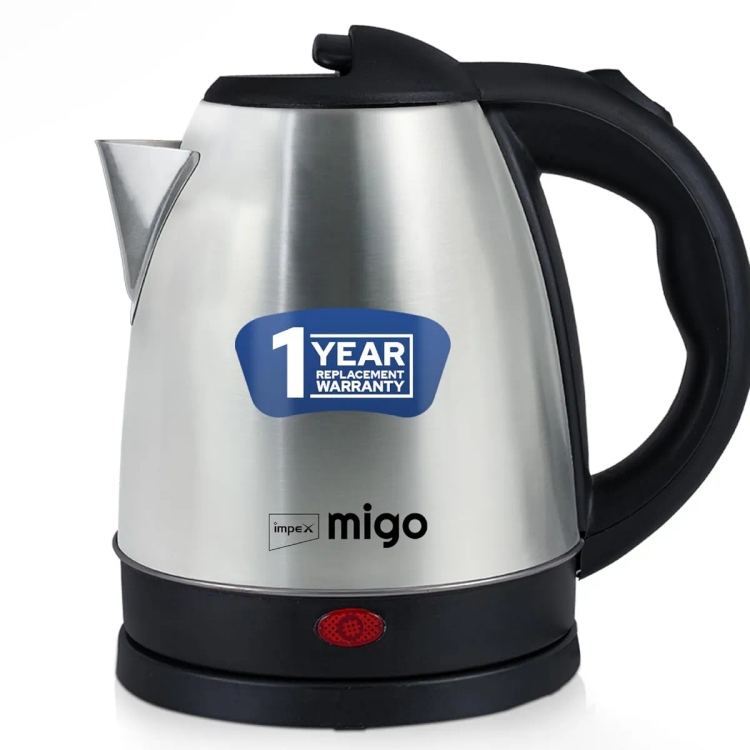 Impex Migo Stainless Steel Electric Kettle 1.8 L