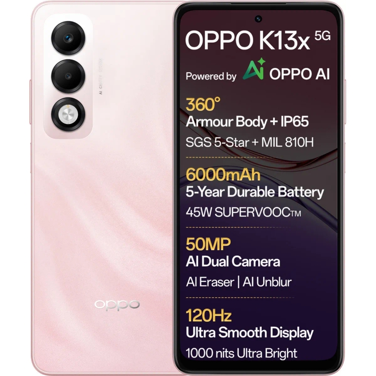 Oppo K13x 5G 4GB 128GB Sunset Peach